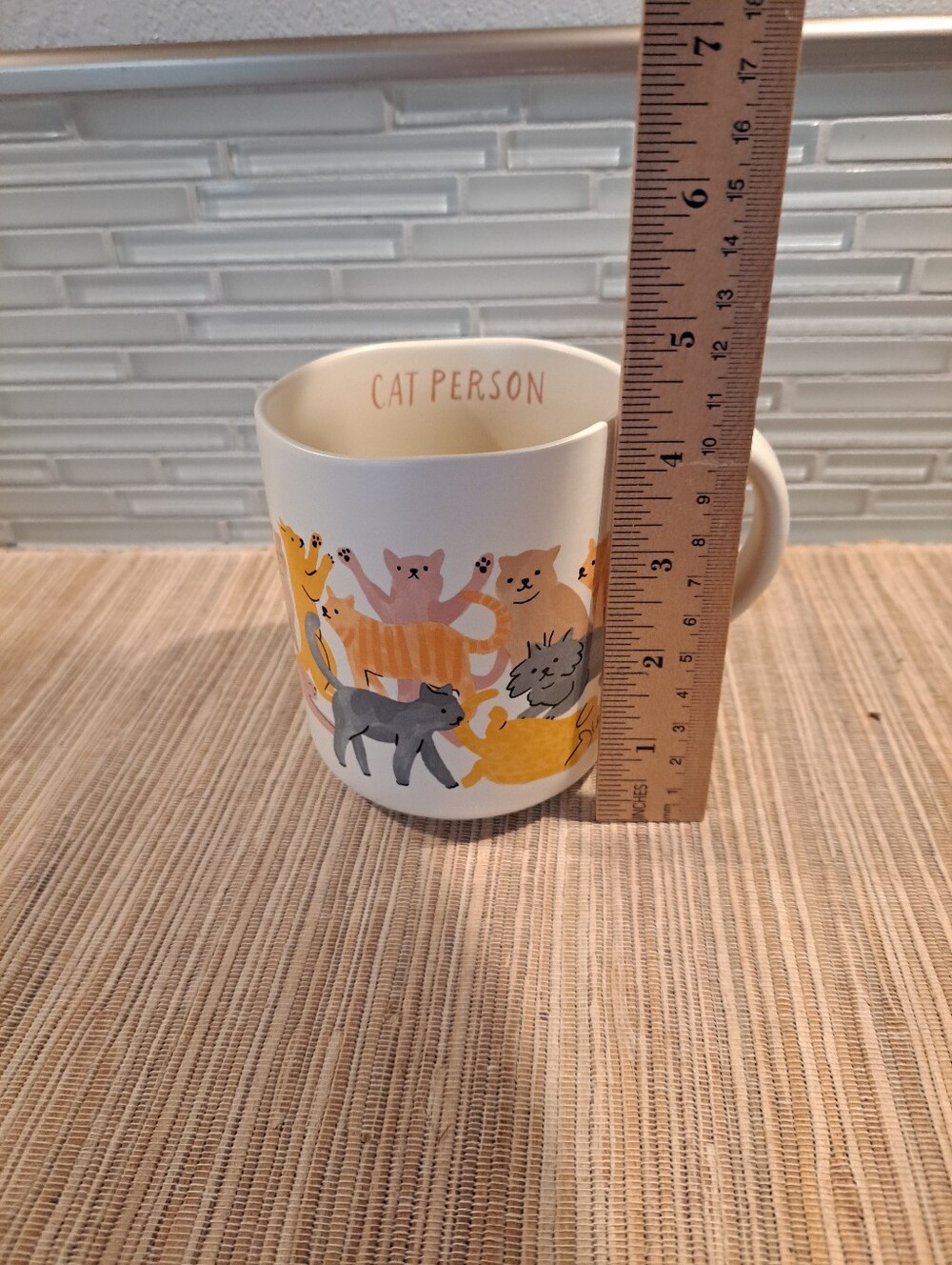 Cat Person Coffee Mug. Cup. Cat Lovers. Deco - Picture 2 of 4